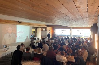 Les membres de l'Association des RMV à Lauchernalp